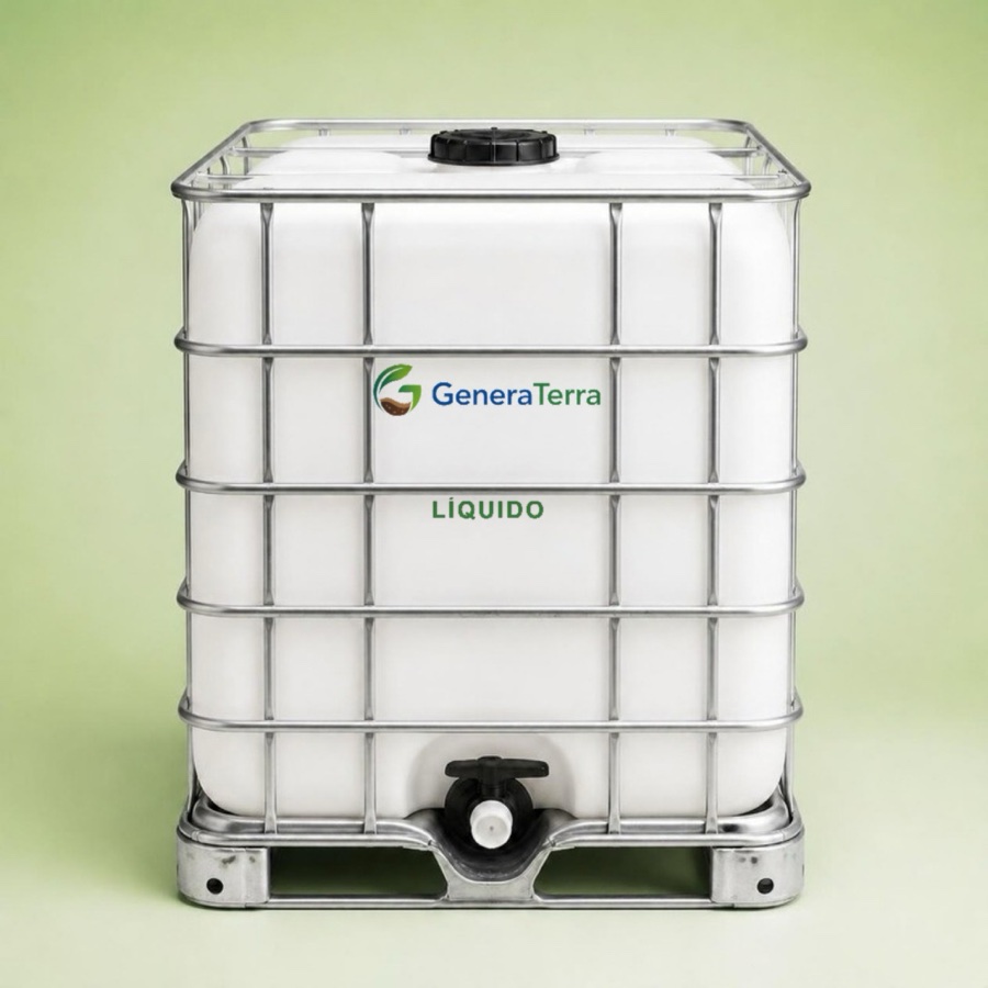 Contenedor IBC de 1.000 litros de GeneraTerra Líquido